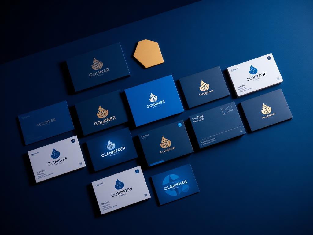 Brand identity stationery set designed by StrategicSpark