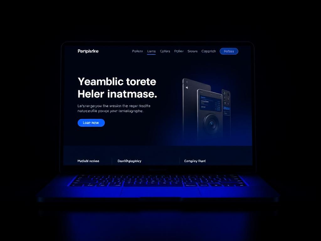 Premium dark website design built by StrategicSpark